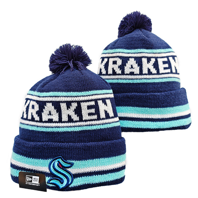 Seattle Kraken 2025 Knit Hats 006